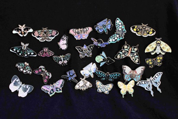 Dark Moths and More Mystery Pin