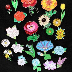 Floral Mystery Pin